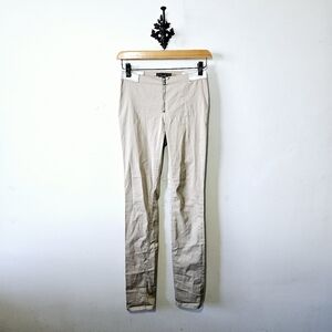Alice + Olivia Base Low Rise Pant Size 0 Elastic Waist Skinny